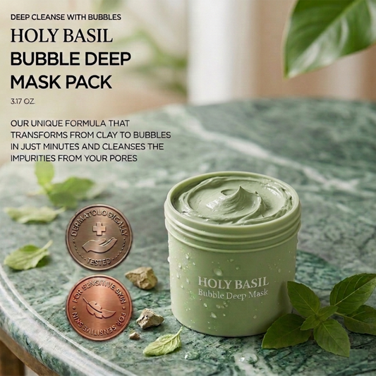 Holy Basil™ Pore Detox Bubble Mask