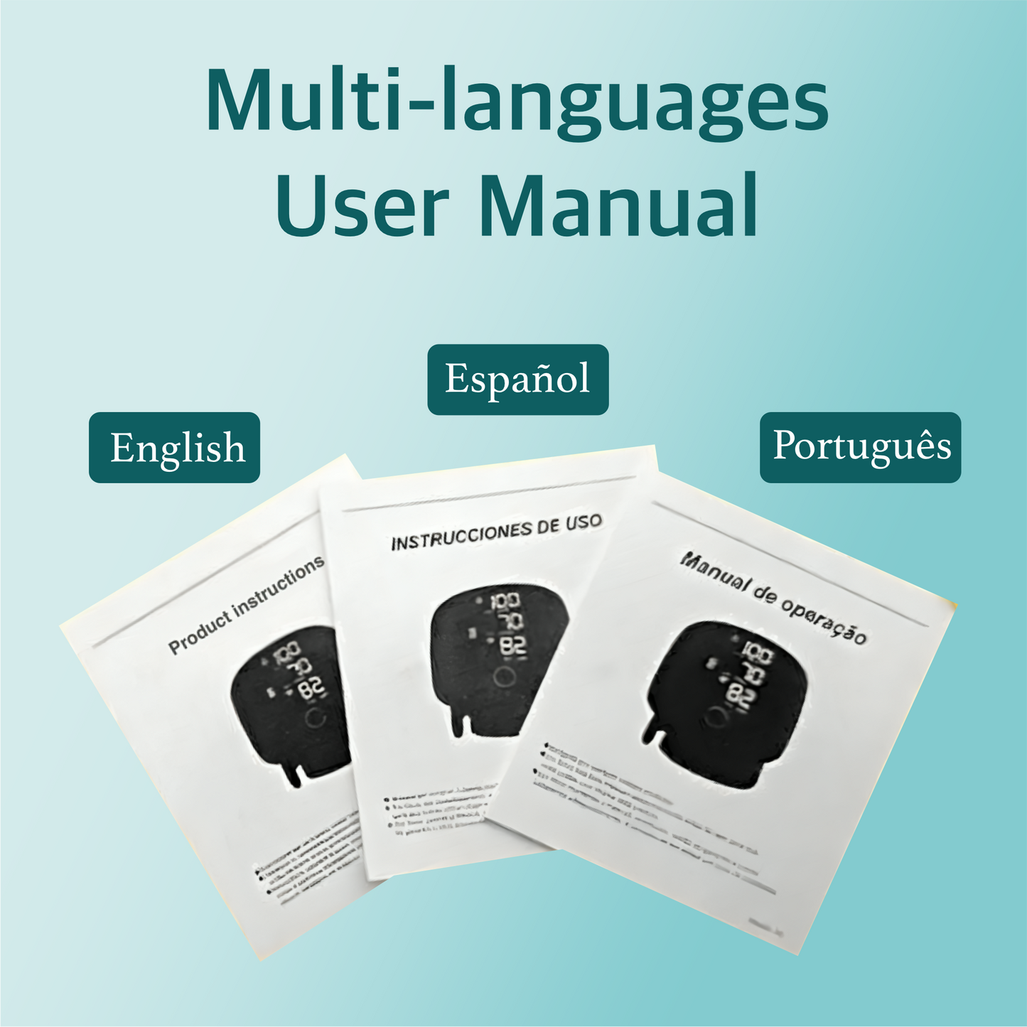 Smart Wrist Blood Pressure Monitor with Touch Screen and English Voice