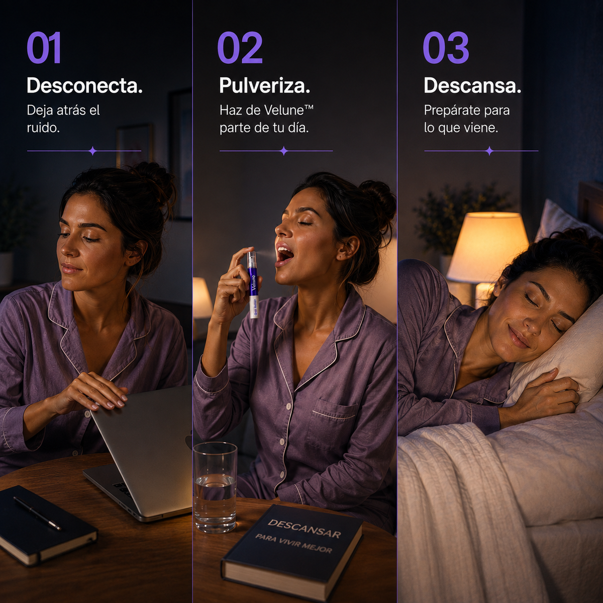 Velune™ – Spray Oral para dormir