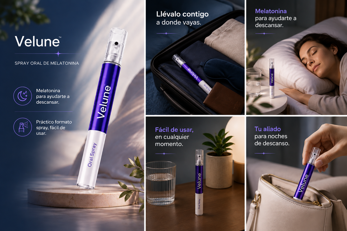 Velune™ – Spray Oral para dormir