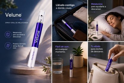 Velune™ – Spray Oral para dormir